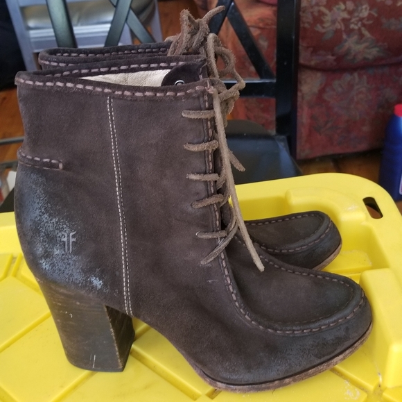Frye Lace Up Boots - Picture 10 of 13